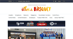 Desktop Screenshot of fbib-basket.com
